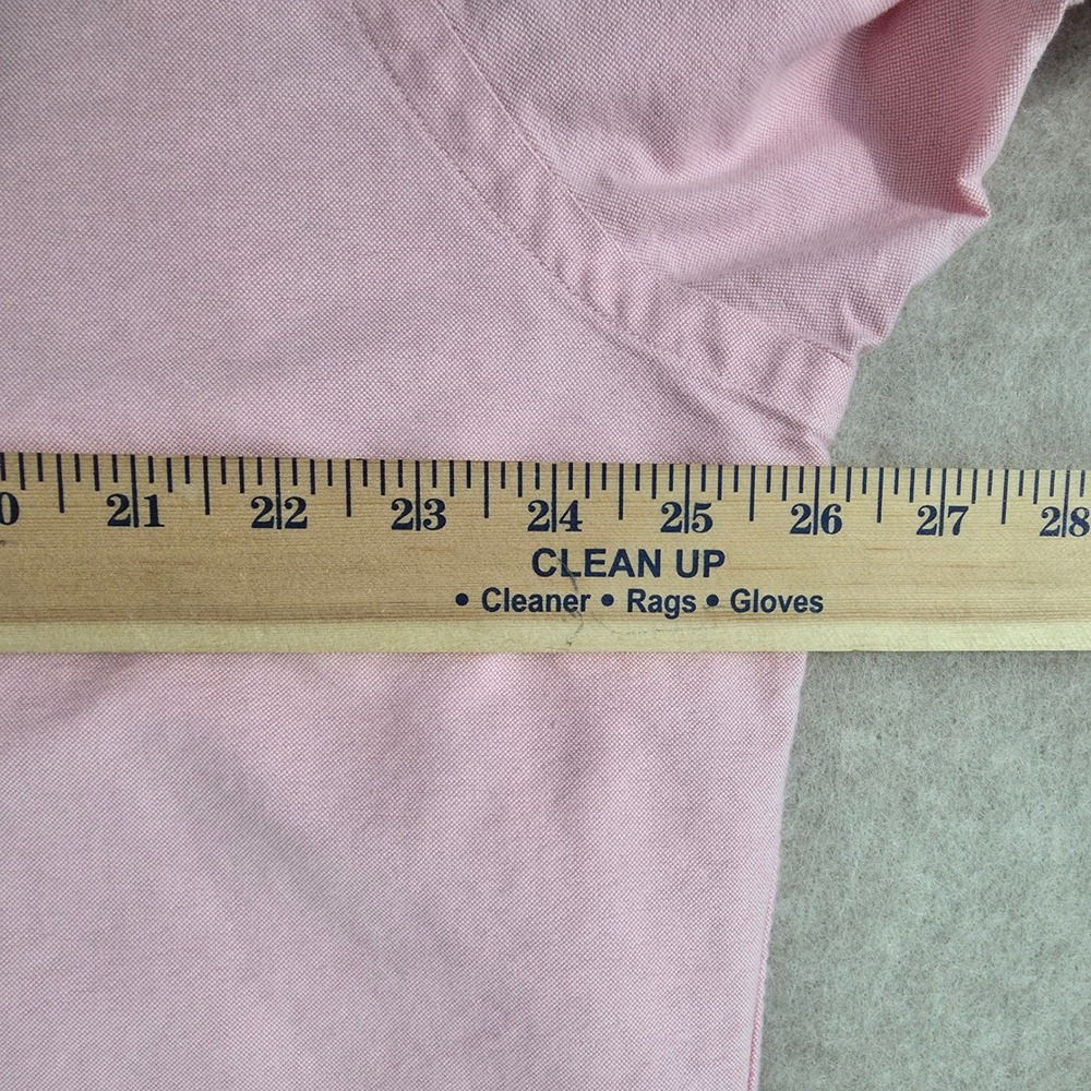 Ralph Lauren Yarmouth Oxford Button Down Shirt Sz 16.5-35 Pink Pony Logo Preppy - Picture 8 of 10